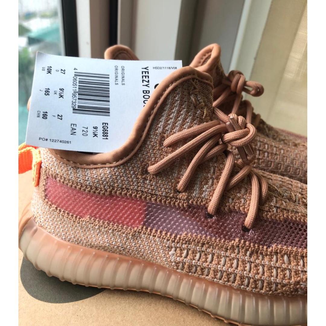 adidas Yeezy Boost 350 V2 Clay Infant 10K, Women's Fashion, Shoes, Sneakers  on Carousell