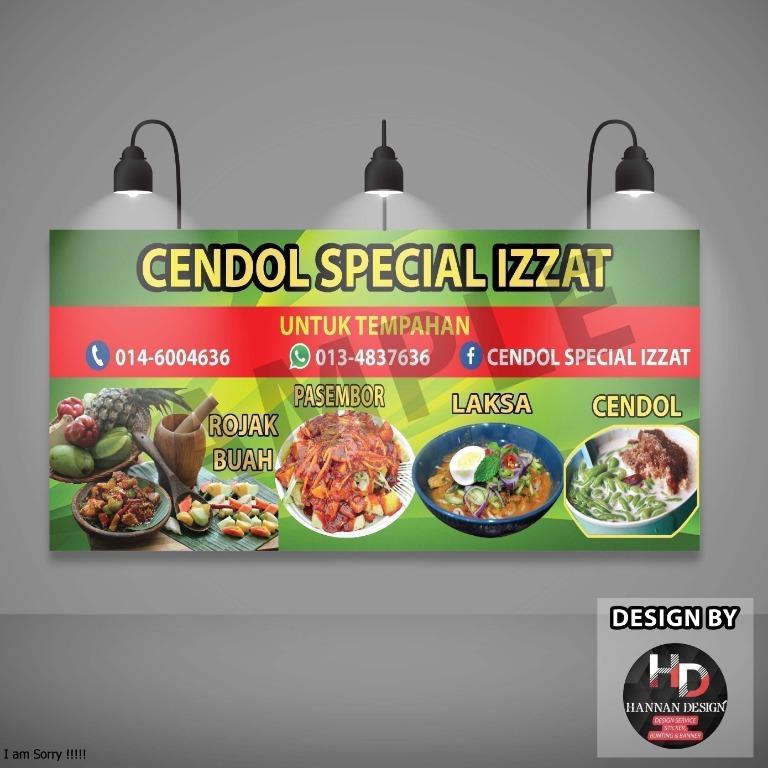 Banner Cendol Makanan Everything Else Others On Carousell