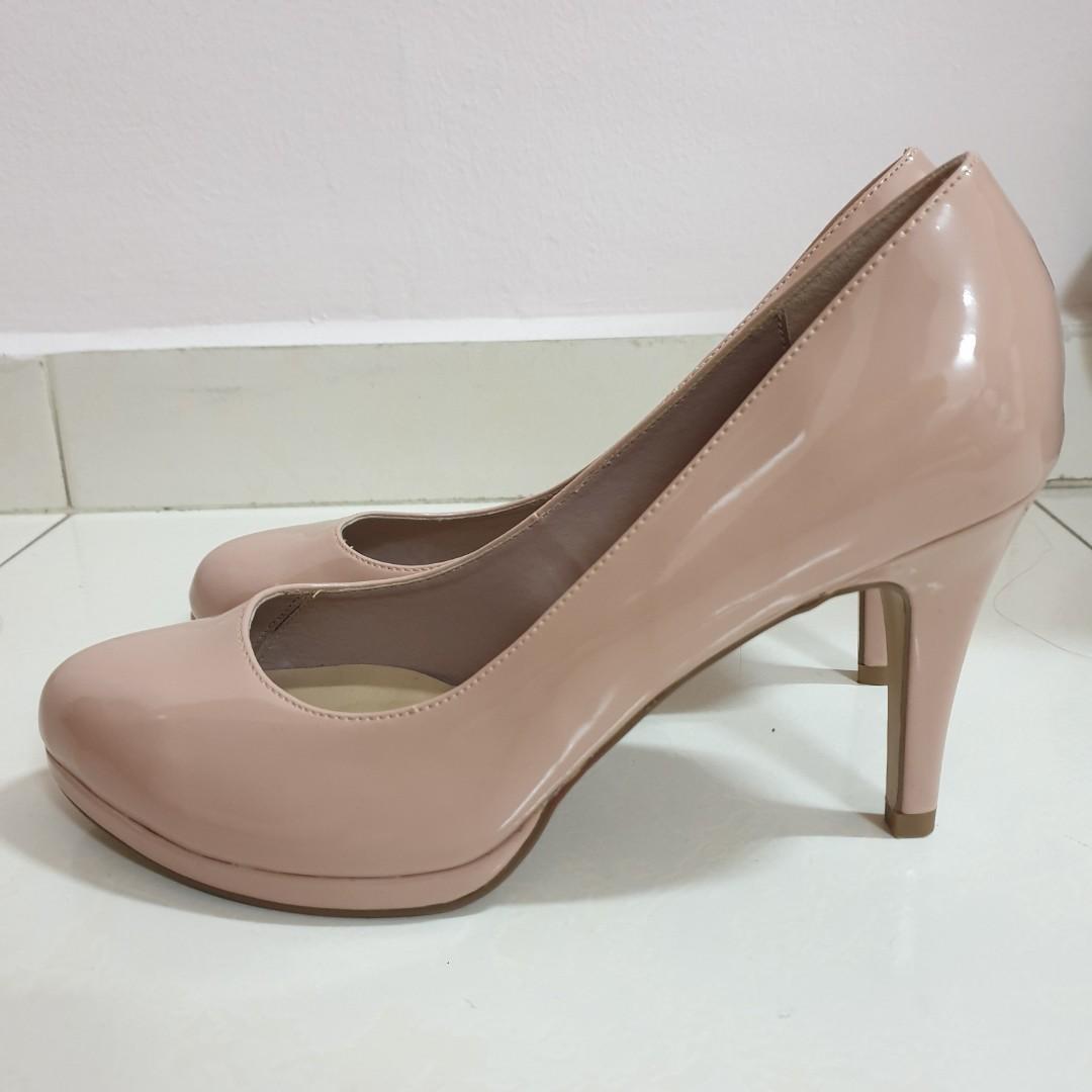 BN New Look Baby Pink Heels, Women's 
