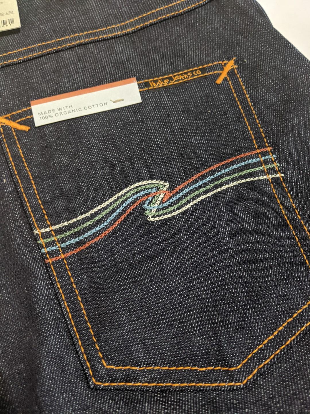 BNWT Nudie W32 Lean Dean Raw Denim 