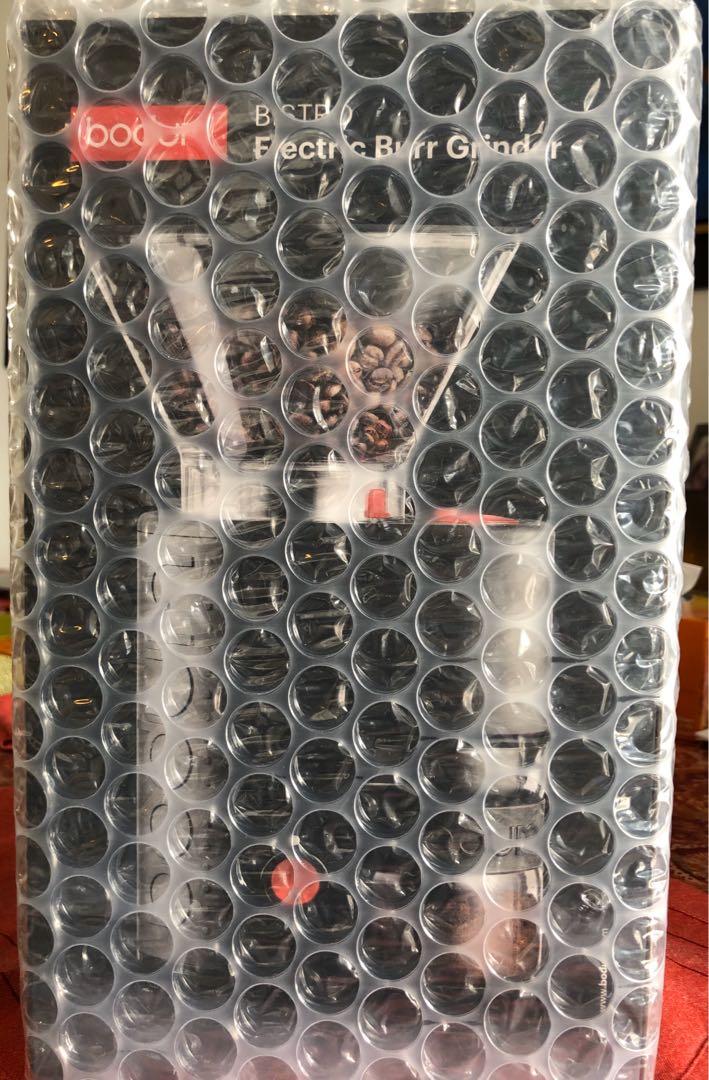 Bodum Bistro Electric Burr coffee grinder (Black), TV & Home Appliances