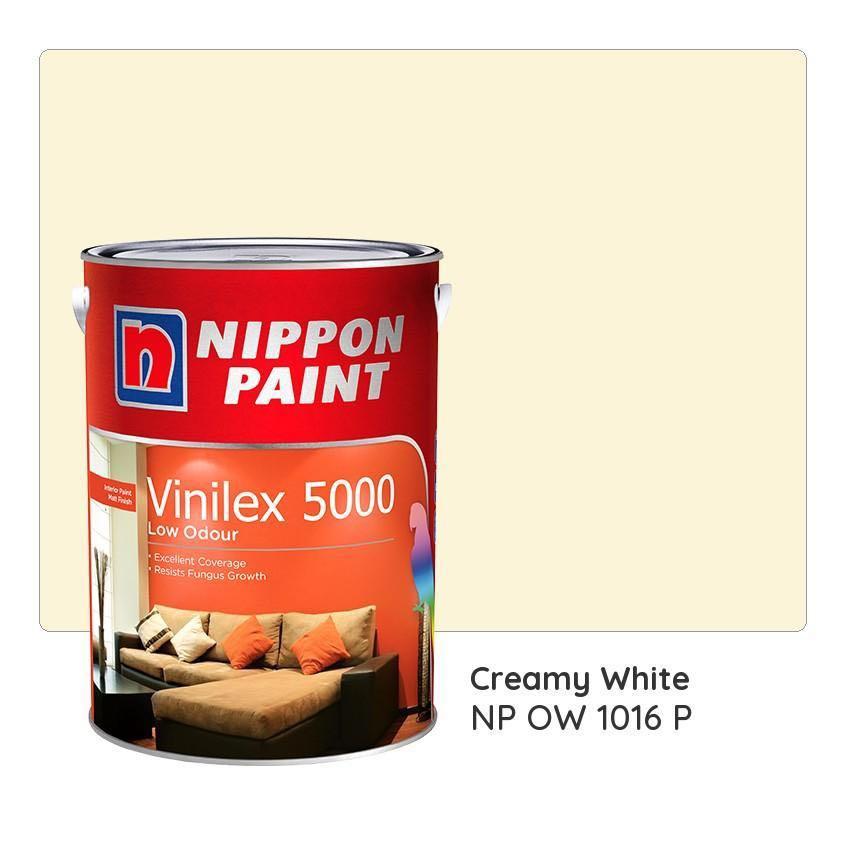 Brand new Nippon Paint Vinilex 5000 Interior paint in Creamy White, Everything Else on Carousell