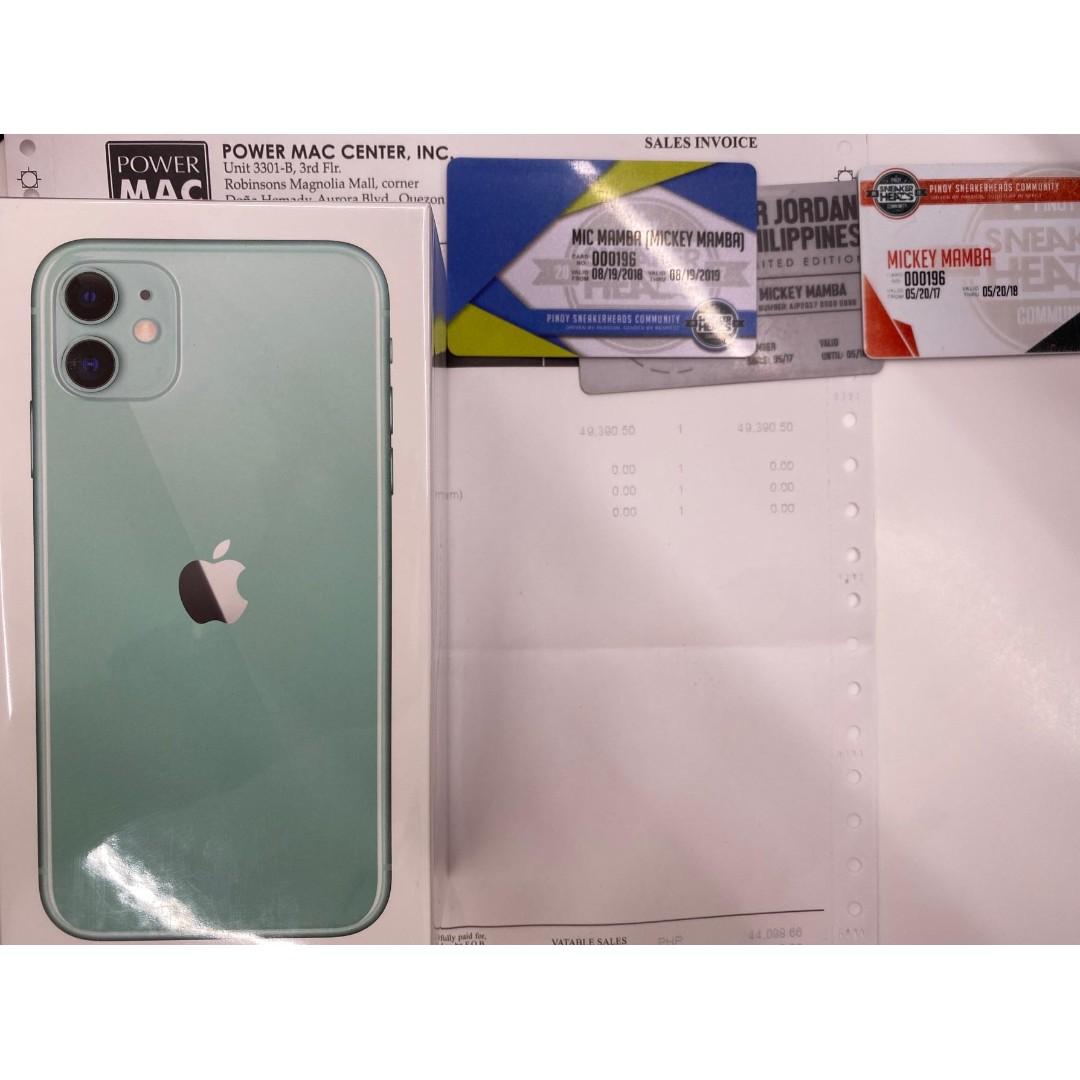 Brand New Sealed Below Srp Apple Iphone 11 128gb Green From Power Mac Center Mobile Phones Gadgets Mobile Phones Iphone Iphone 11 Series On Carousell