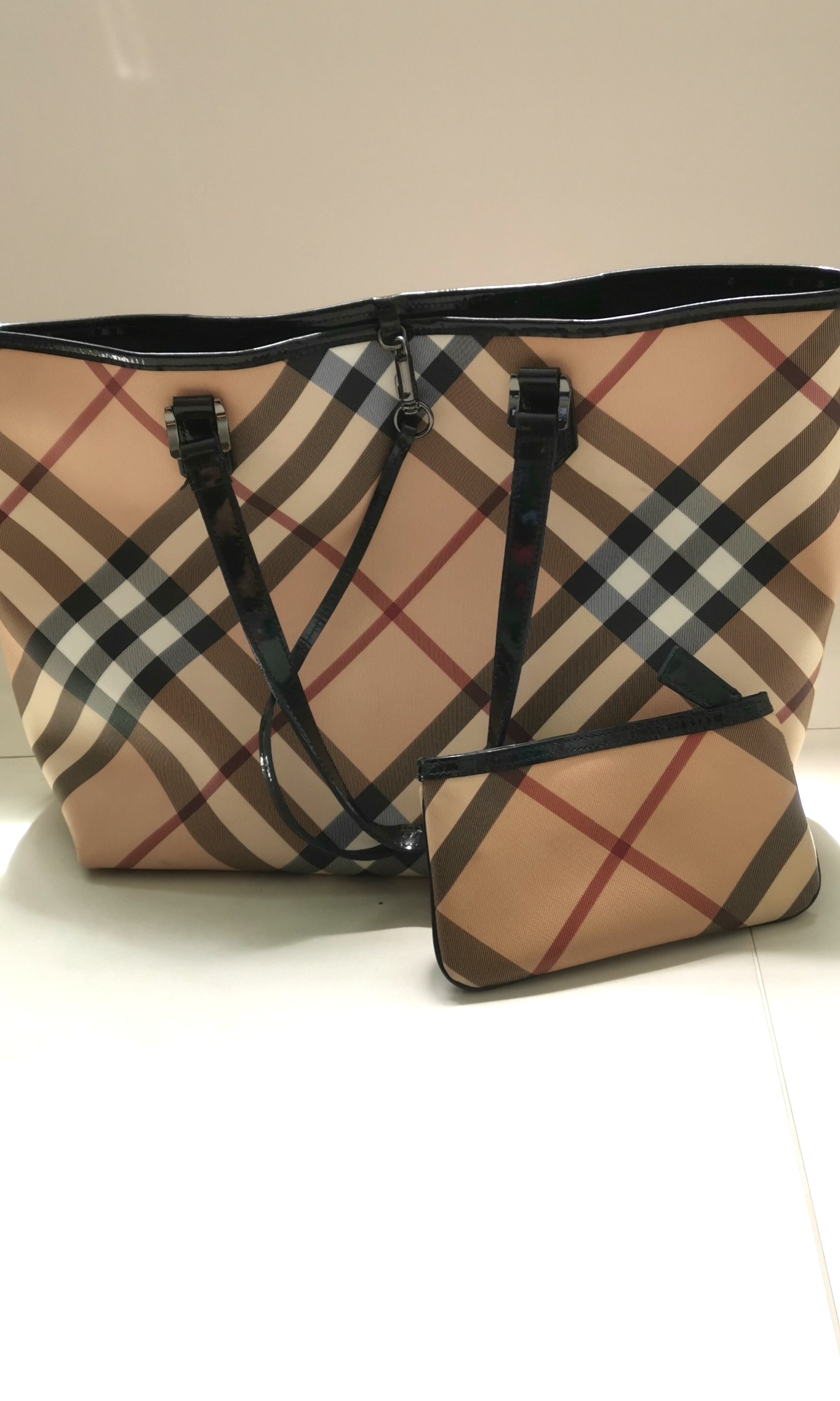 burberry nova tote bag