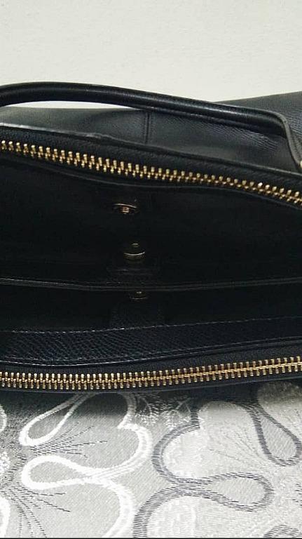 Coach Handbag Black Original Authentic USA PAT 5722126 COMAG