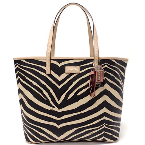 coach zebra bag