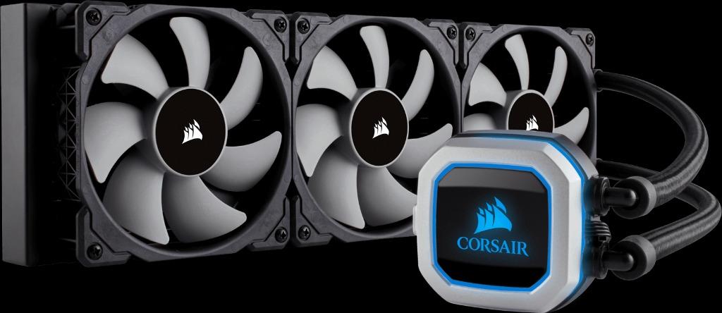 Corsair Hydro Series H150i Pro Rgb 360mm Liquid Cpu Cooler Electronics Computer Parts Accessories On Carousell