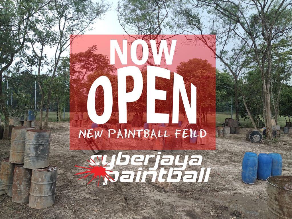 Cyberjaya Paintball Park Malaysia !!, Sports Equipment, Sports & Games