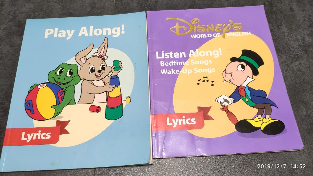 DWE 迪士尼美語世界(sing along, play along, listen along and fun 