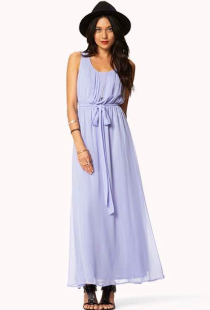 Forever 21 Lavender Maxi Dress Women s Fashion Dresses Sets