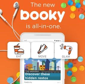 Free 7 days!!! Booky food app Use code BKY4YT6Q (Category: Everything Else Others) located in Taguig. Submitted by polkadot333 (Listing ID 266303225, Image 1). Description: Booky free with code BKY4YT6Q Get 7 days free Booky Prime for exclusive Buy 1 Get 1 offers and discounts. Just download & signup using this referral code: BKY4YT6Q Booky is the fastest way to: • DISCOVER over 15,000 restaurants, beauty salons, fitness studios and classes cover