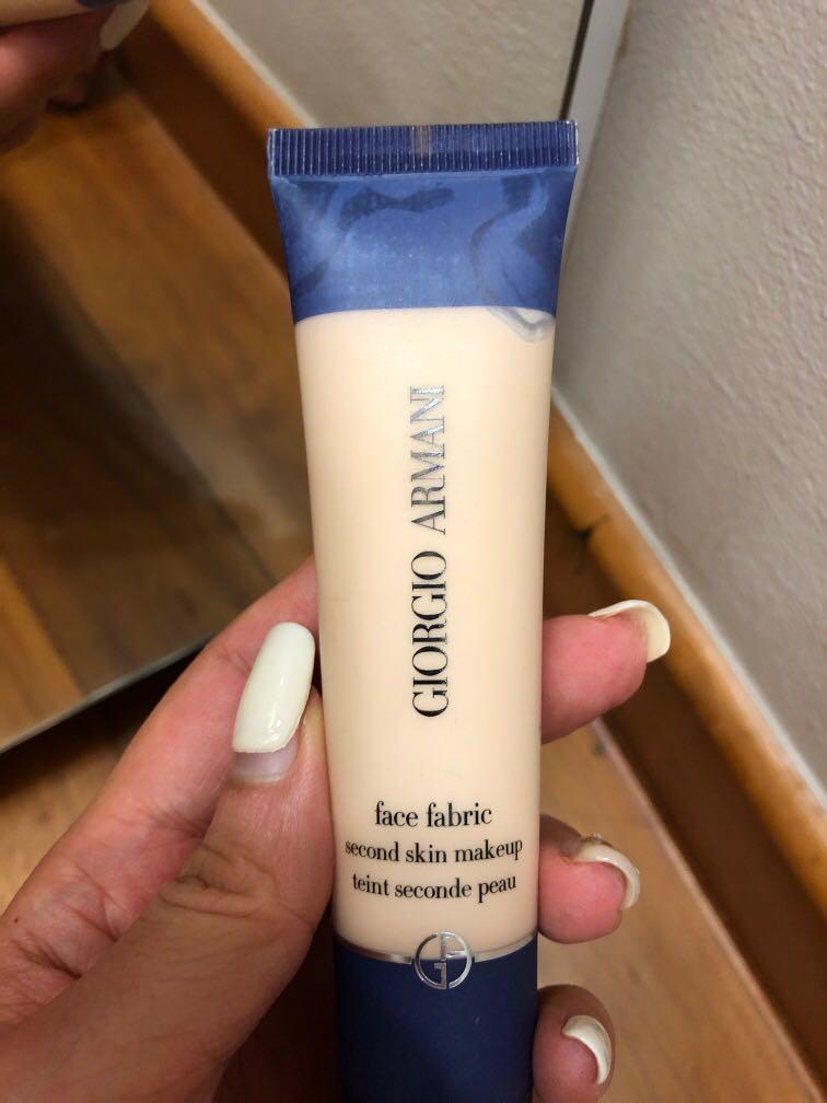face fabric second skin makeup