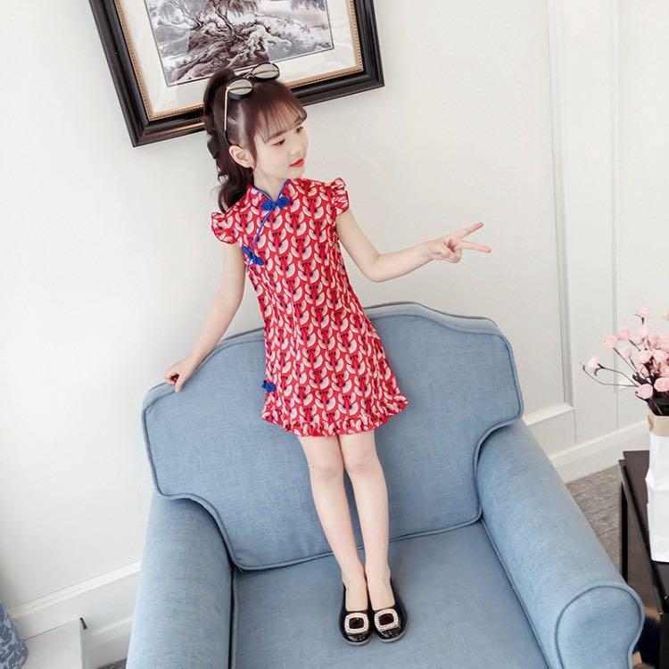 Girls Kids Chinese Traditional Collar One Piece Dress Children Fashion Babies Kids Girls Apparel 4 To 7 Years On Carousell Girls Kids Chinese Traditional Collar One Piece Dress Children Fashion Babies Kids Girls Apparel 4 To 7 Years On Carousell