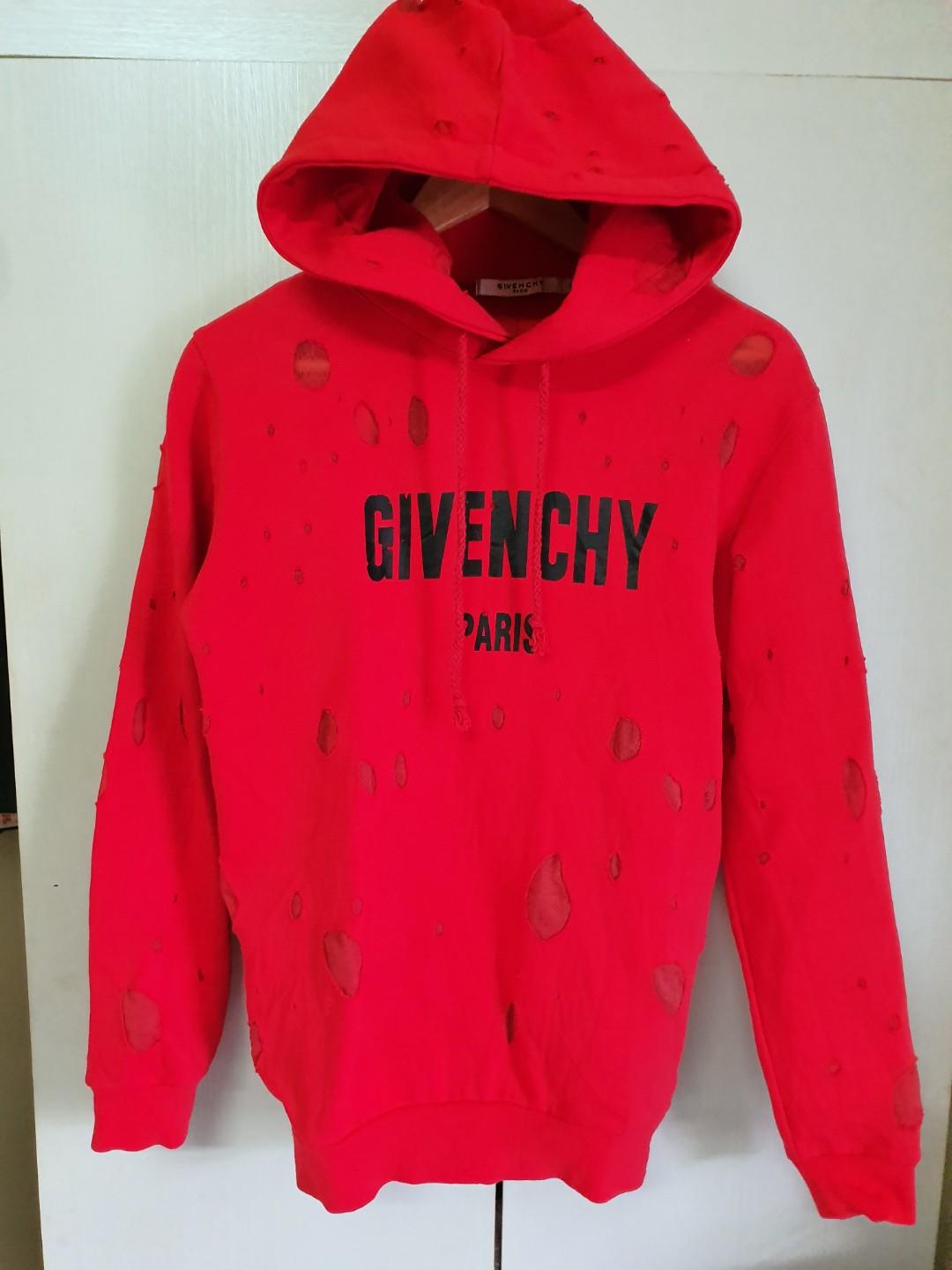 Givenchy Hoodie, Men's Fashion, Tops & Sets, Hoodies on Carousell
