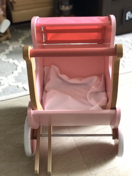janod dolls pram
