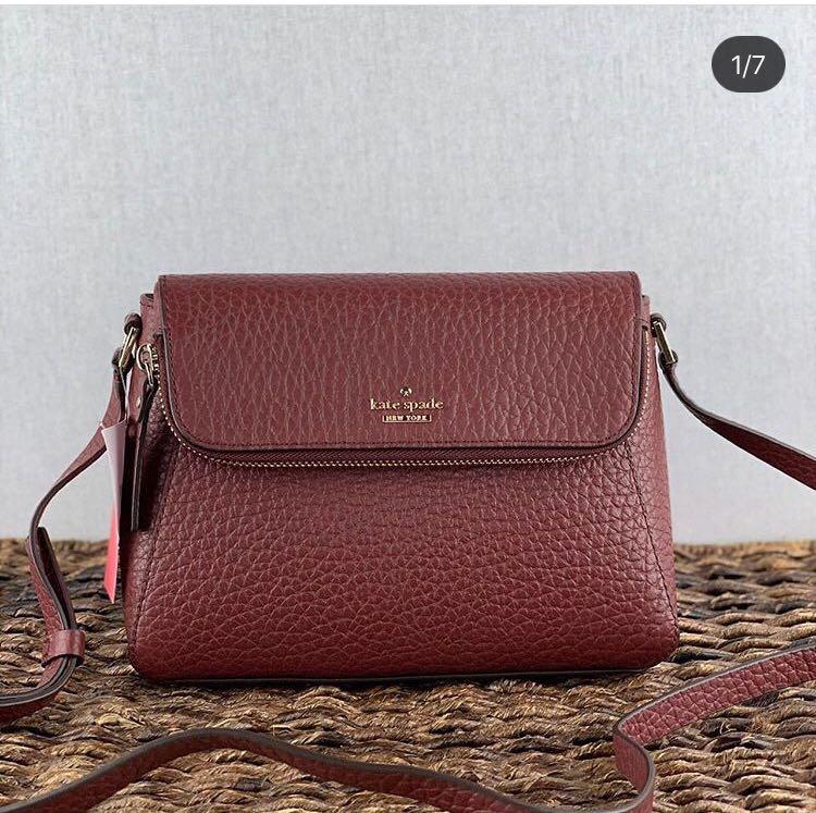 Kate Spade Carter Berrin Crossbody in Cherrywood Luxury Bags