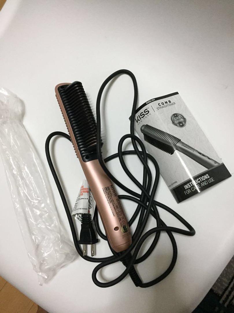 Kiss ceramic comb straightener online