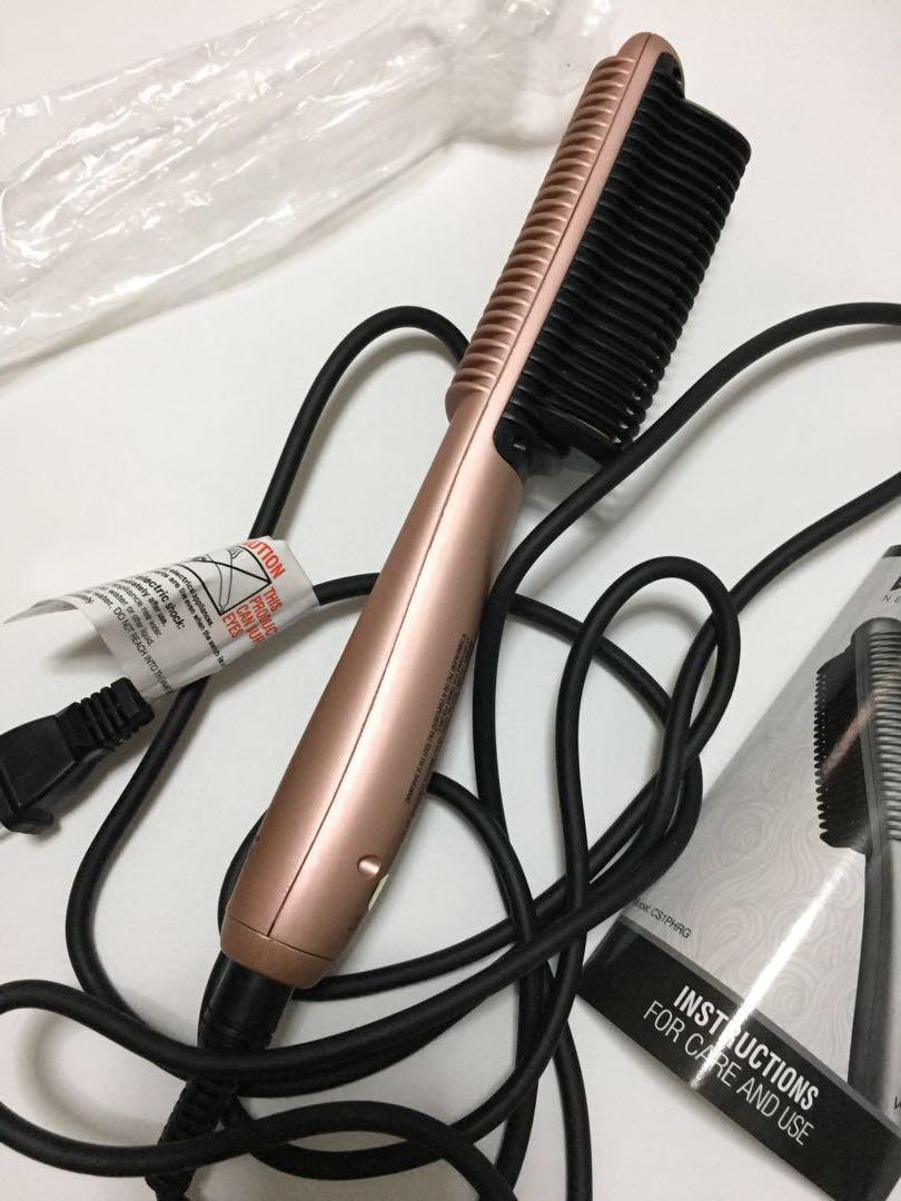 kiss brush straightener
