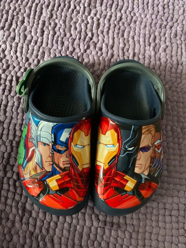 Crocs marvel sale avengers
