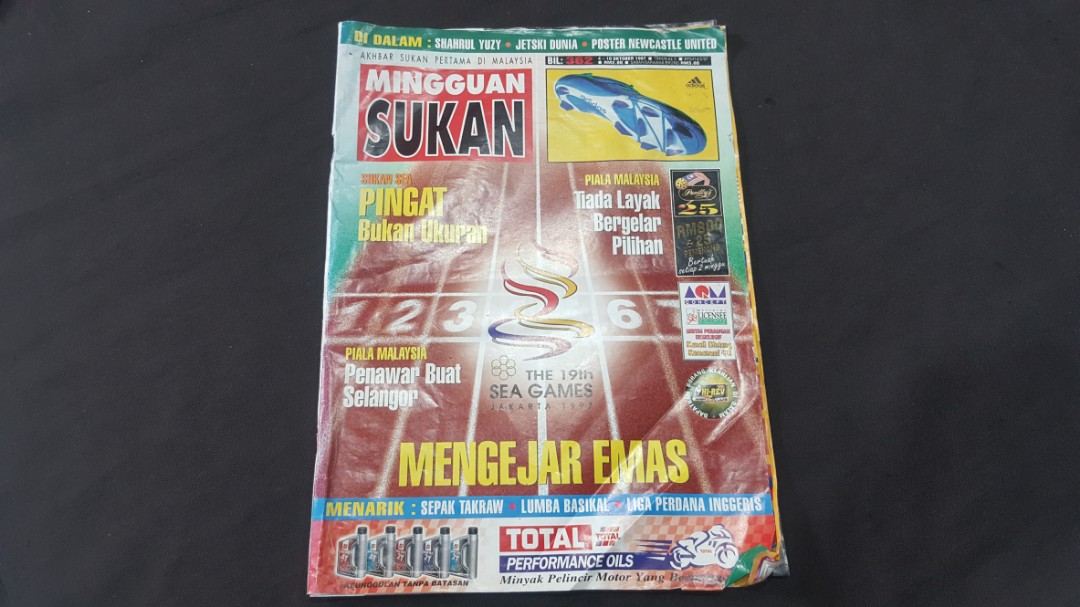 Mingguan Sukan 1997, Books u0026 Stationery, Magazines u0026 Others on 