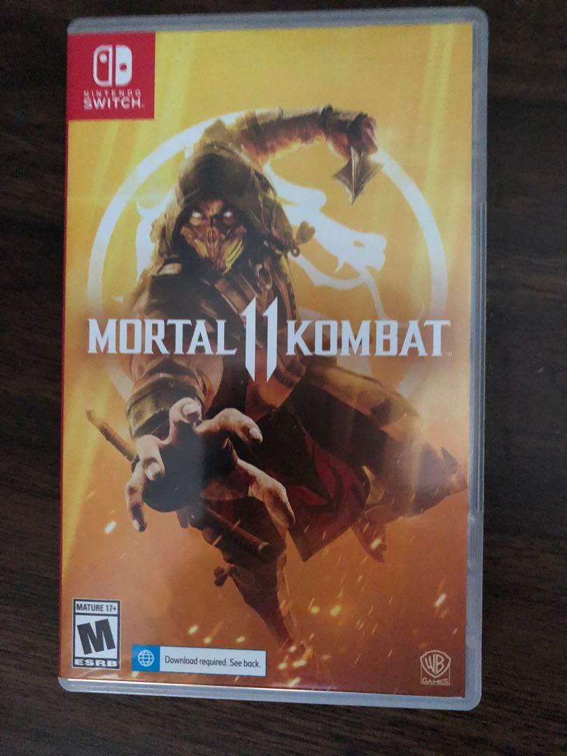 Mortal Kombat switch, Video Gaming, Video Games, Nintendo on Carousell