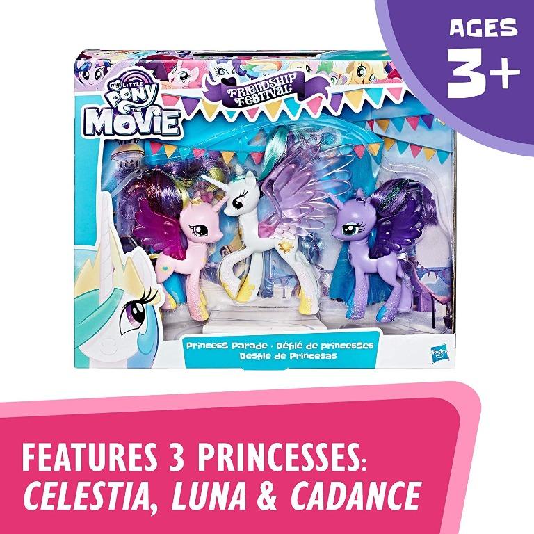 My Little Pony Princess Celestia Luna And Cadance 3 Pack Toys Games Others On Carousell