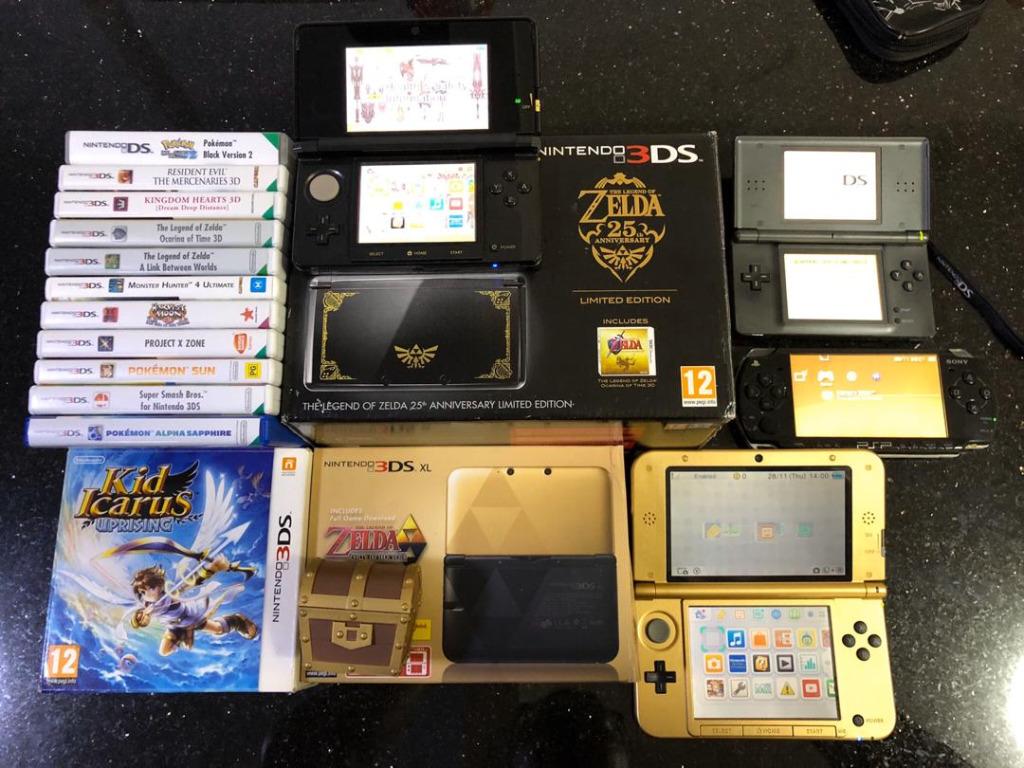 Nds 3ds Xl Limited Edition And Games Toys Games Video Gaming Video Games On Carousell