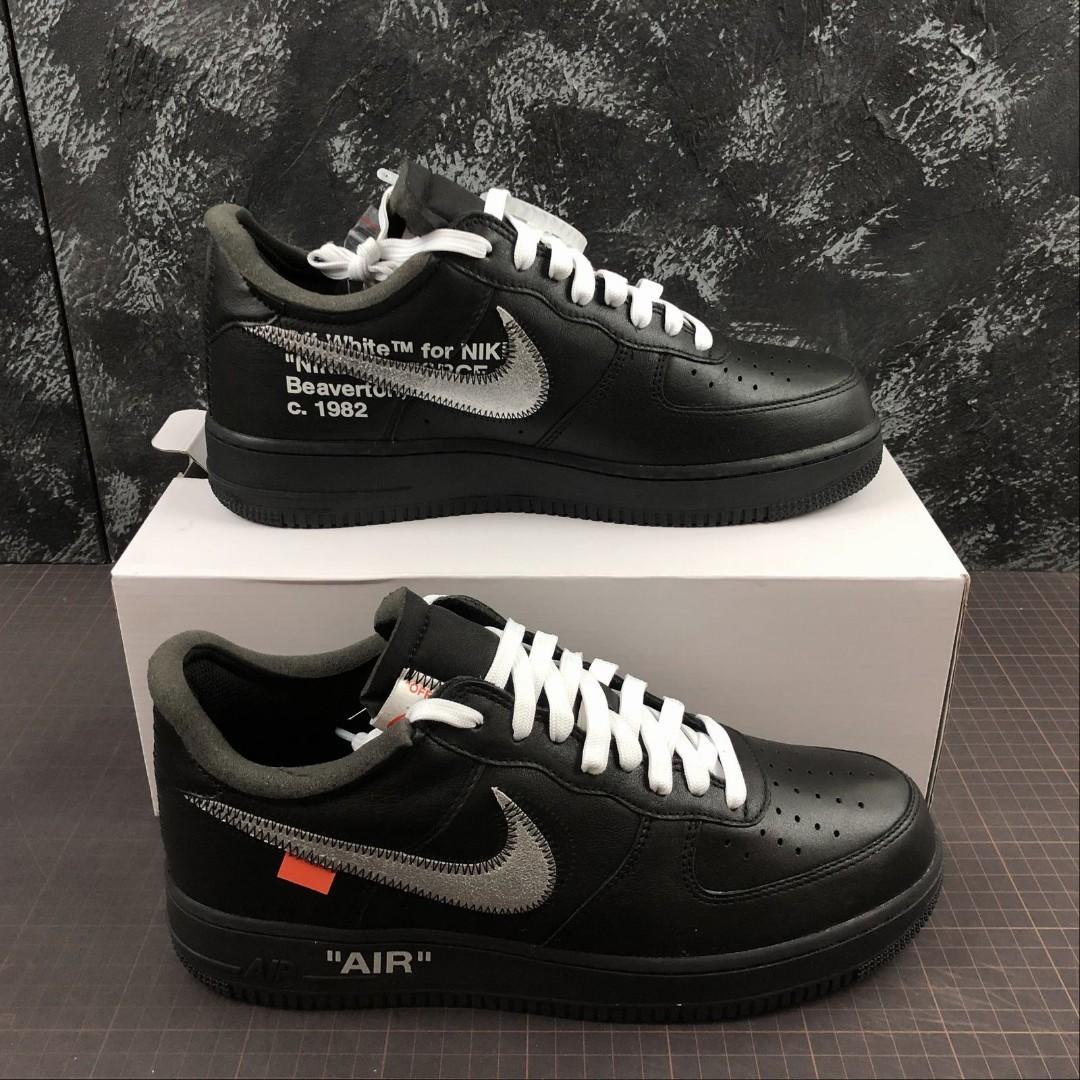 100% AUTHENTIC NIKE OFF-WHITE X AIR FORCE 1 LOW '07 MOMA