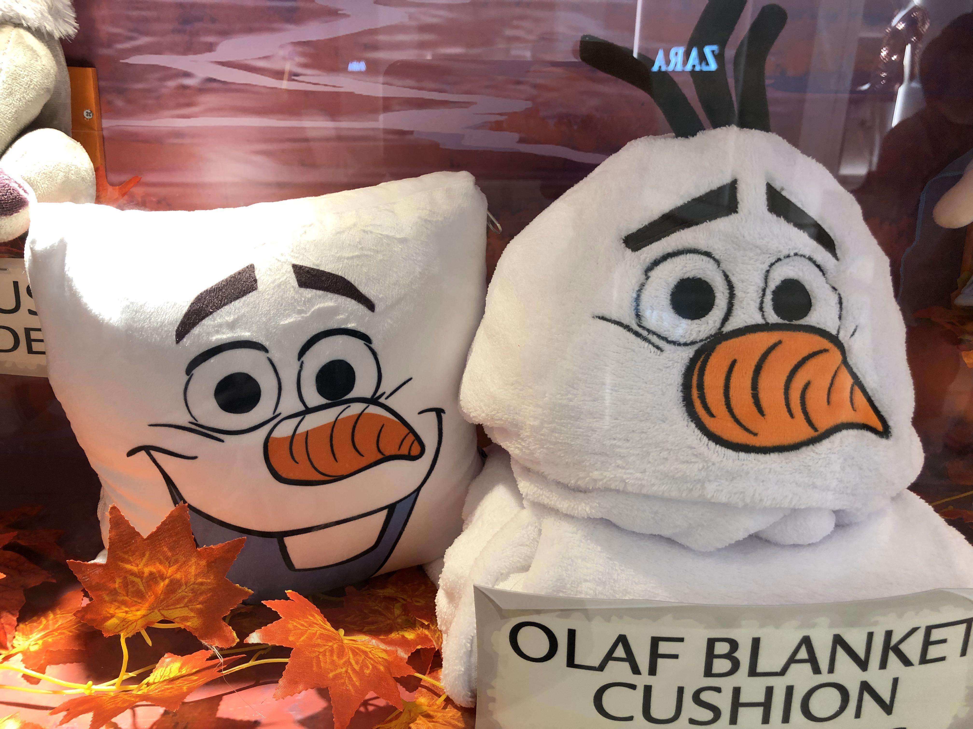 Disney S Frozen 2 Olaf Blanket Cushion Limited Edition Changi