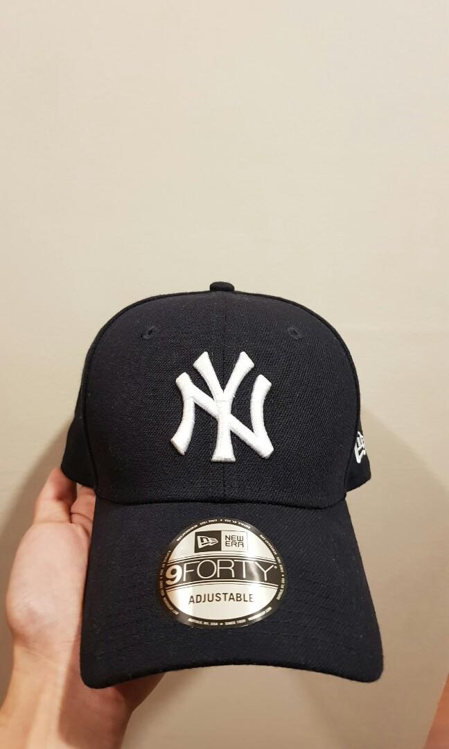 New York Yankees New Era League 9FORTY Adjustable Hat - Navy