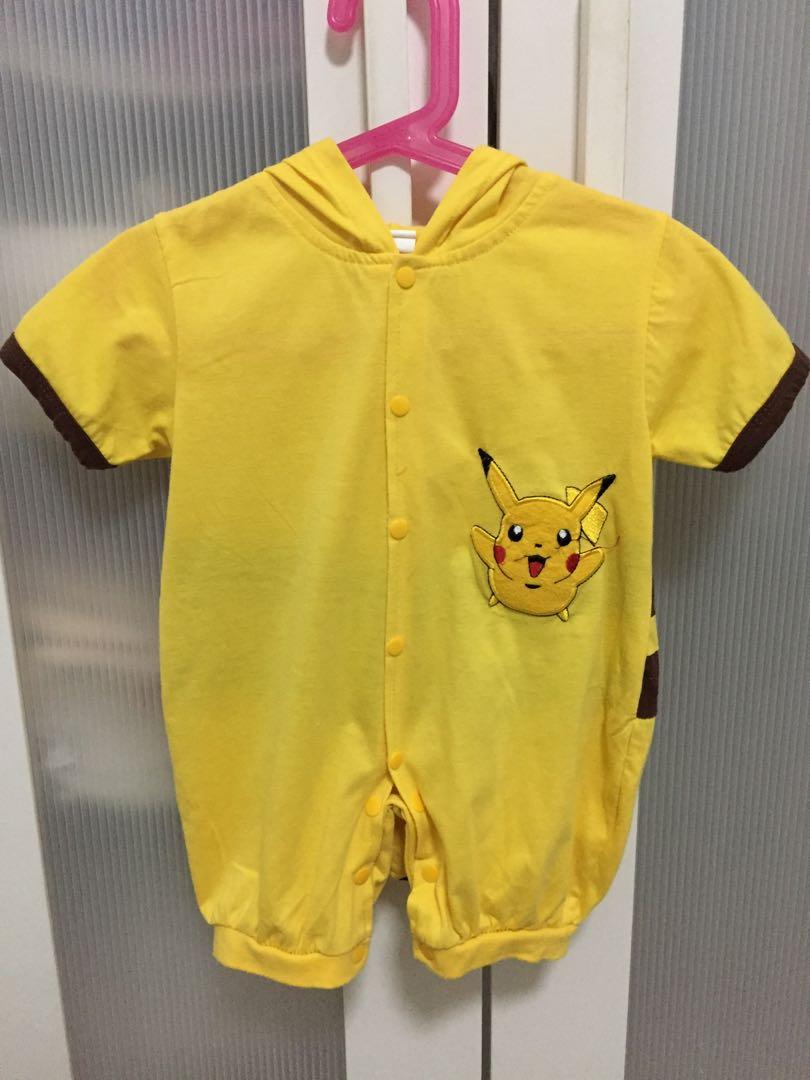 pikachu baby clothes