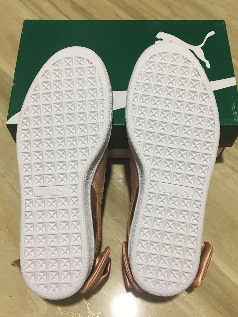 puma rose gold sneakers