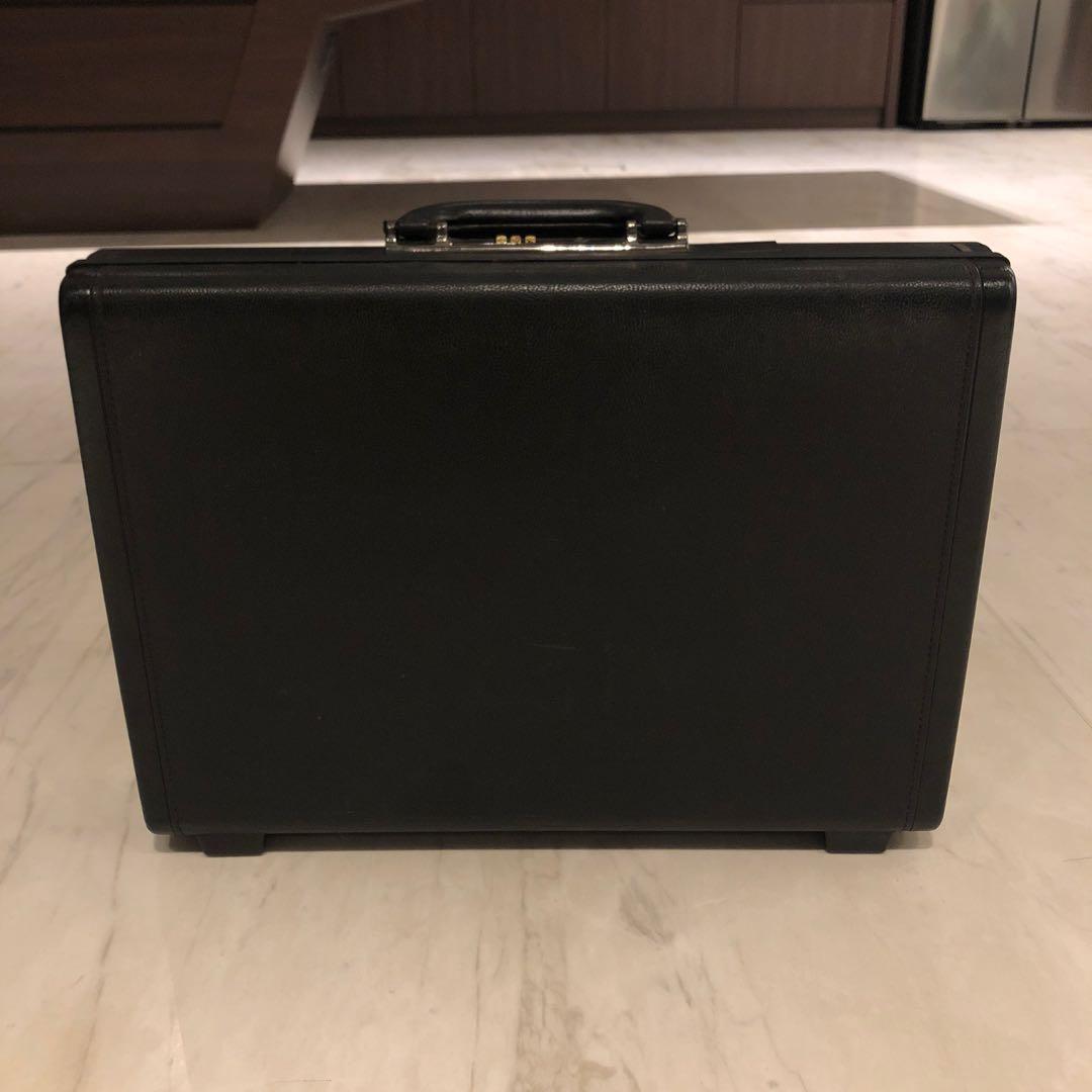 black hard briefcase