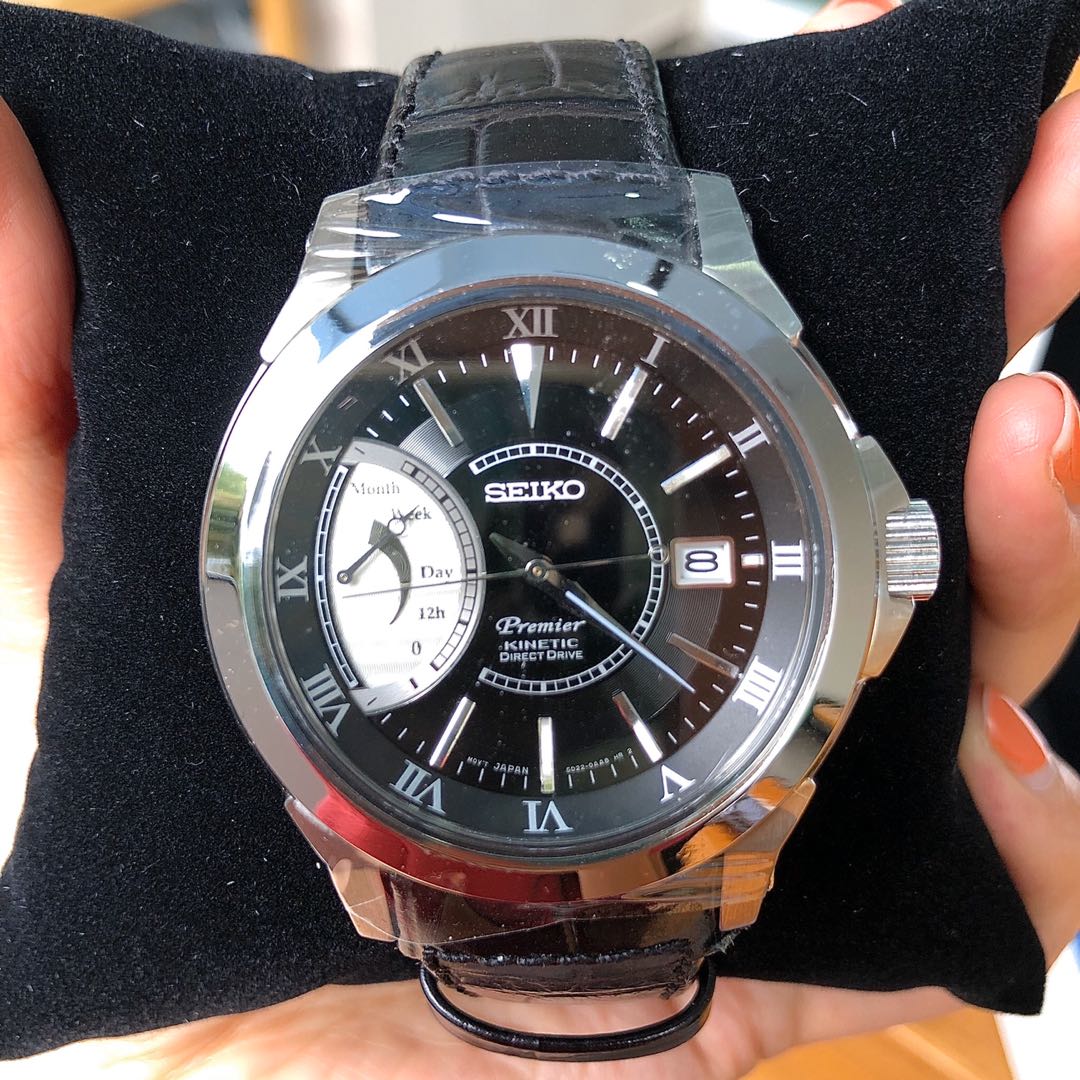 Kinetic drive watch top