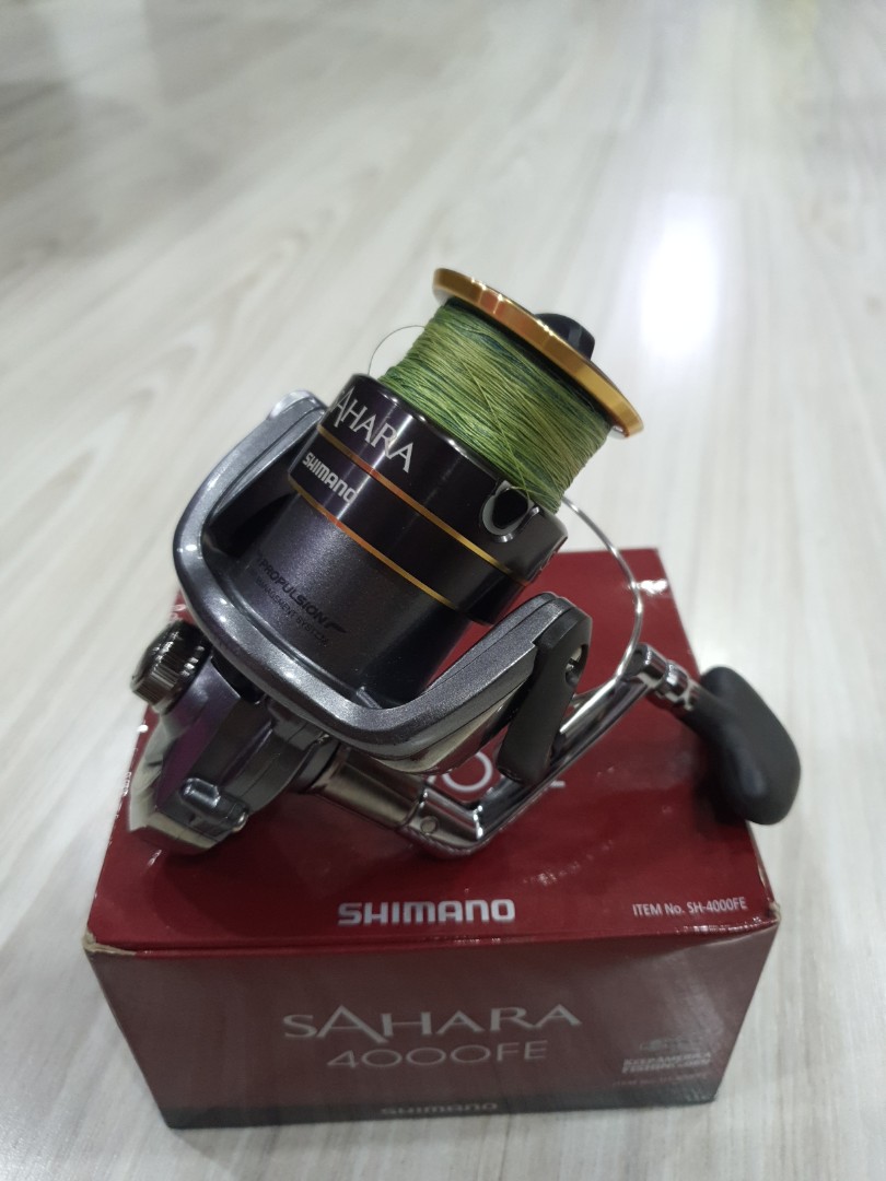 Shimano Sahara 4000 FE, Sports Equipment, Bicycles & Parts, Parts &  Accessories on Carousell