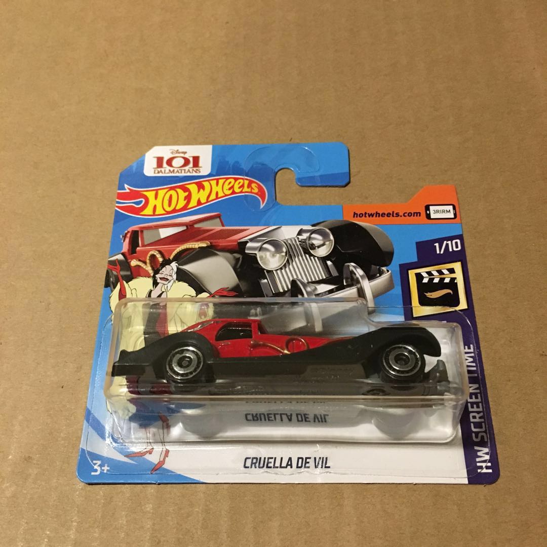 hot wheels cruella de vil