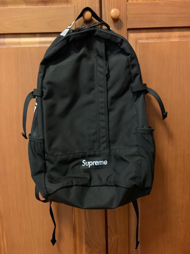 Supreme SS18 Backpack Black