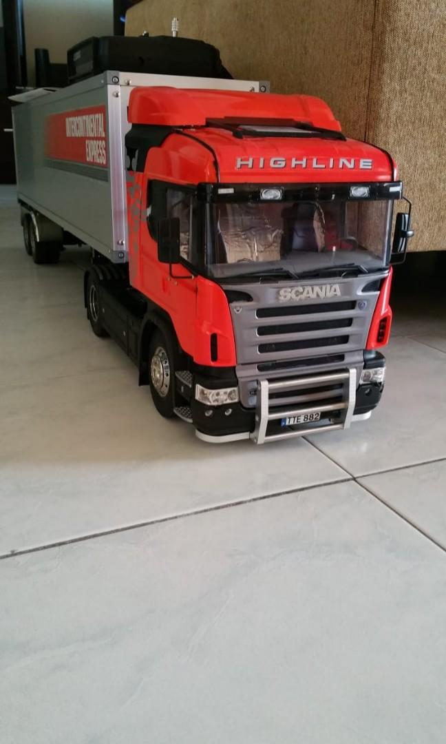 tamiya scania r470 truck hobbies toys toys games on carousell