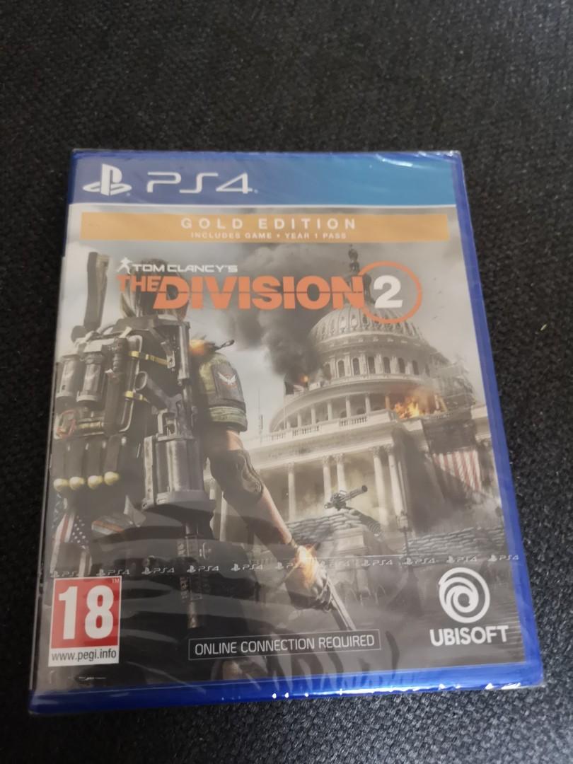 Tom Clancy The Division 2 Gold Edition Toys Games Video Gaming Video Games On Carousell