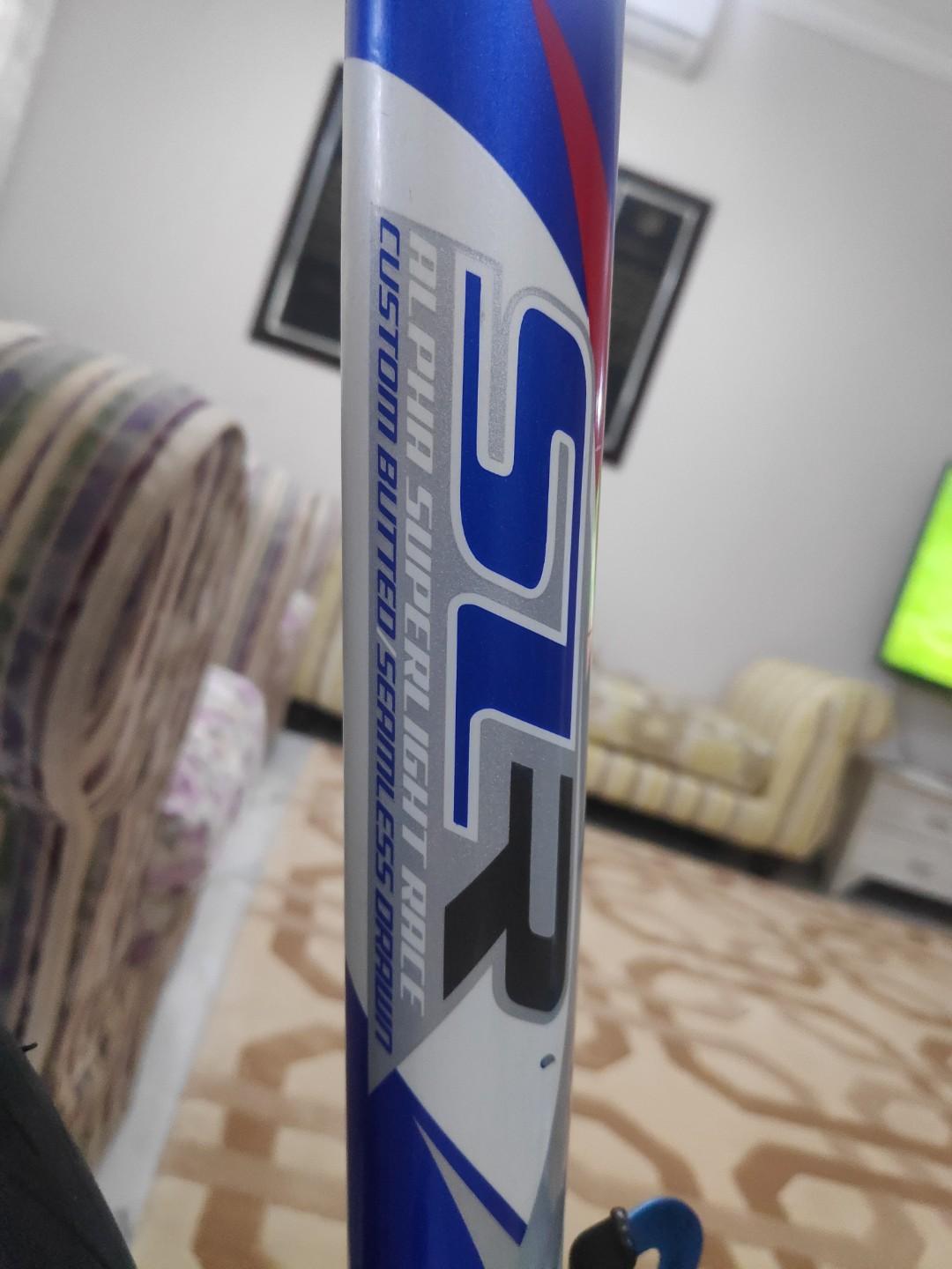 trek slr alpha superlight race custom butted seamless drawn