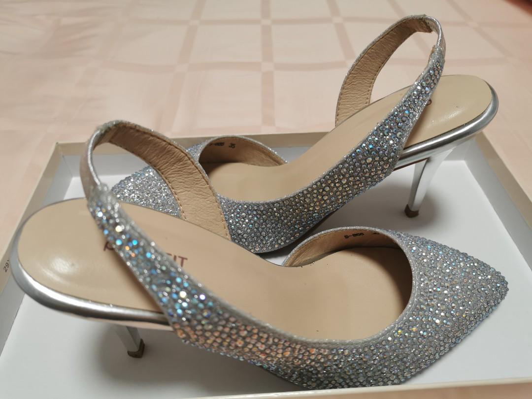 Cheap silver store shoes