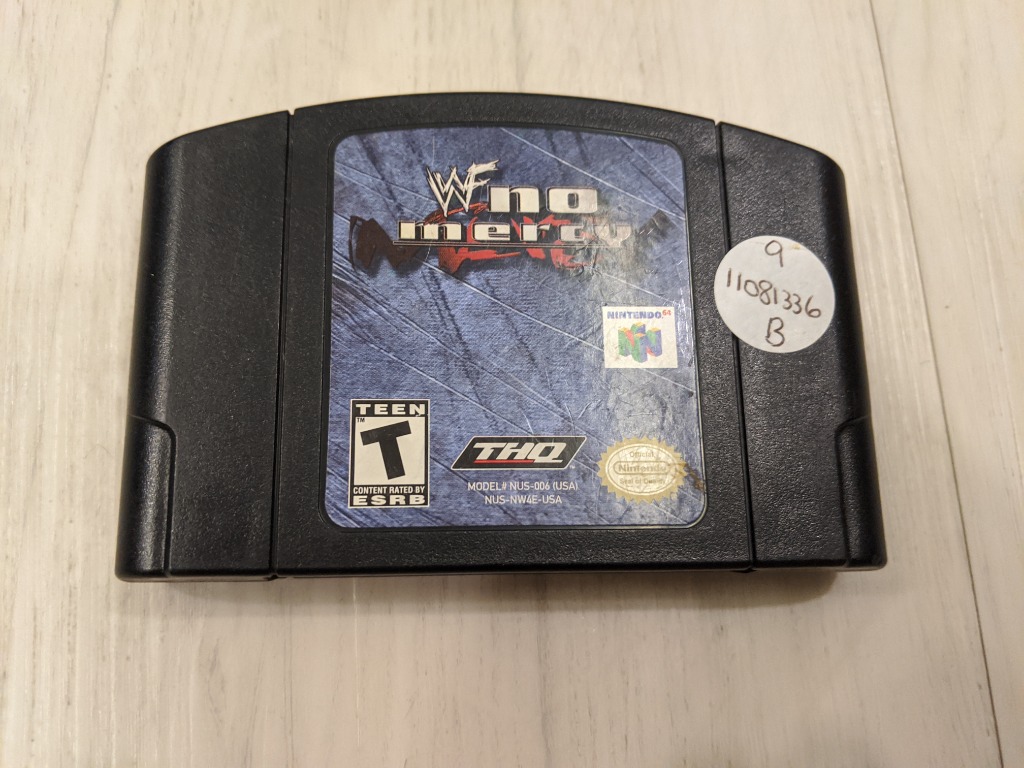 wwf no mercy fixed cartridge