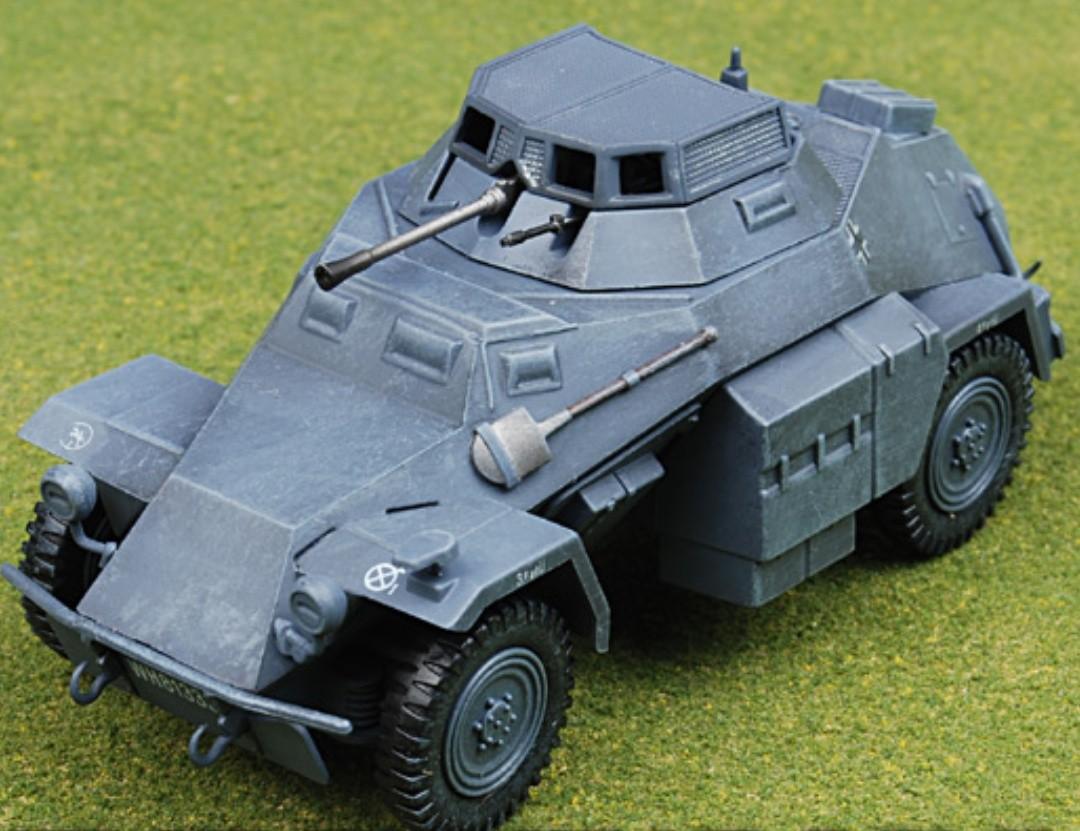 1 48 Sd Kfz 222 Panzerspahwagen German Army 24 Pzdiv 1942 Battle Of Stalingrad Toys Games Bricks Figurines On Carousell