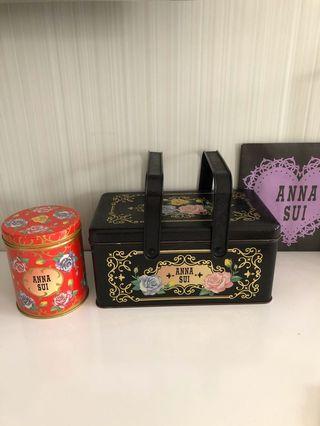 Anna Sui collectibles: box, tin, square envelope