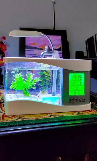 USB Desktop Aquarium Mini Fish Tank