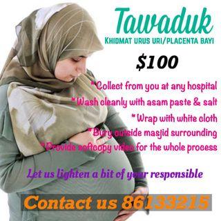 Khidmat urus tanam uri/placenta bayi
