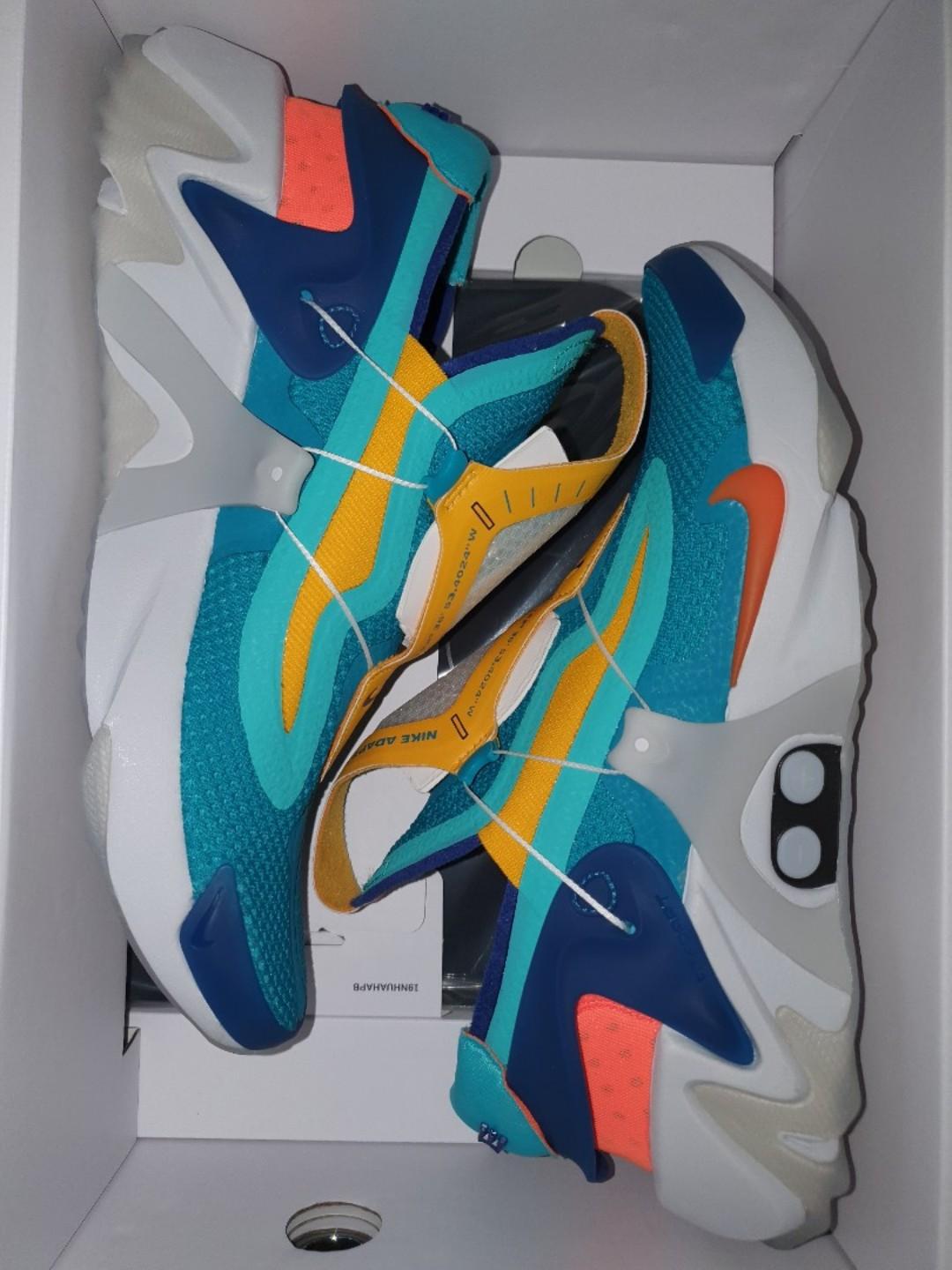 Self lacing shoe Adapt Huarache Nike Men s Fashion Footwear Sneakers on Carousell