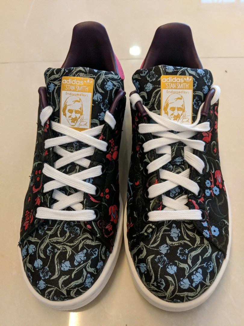 adidas stan smith flowers sneakers