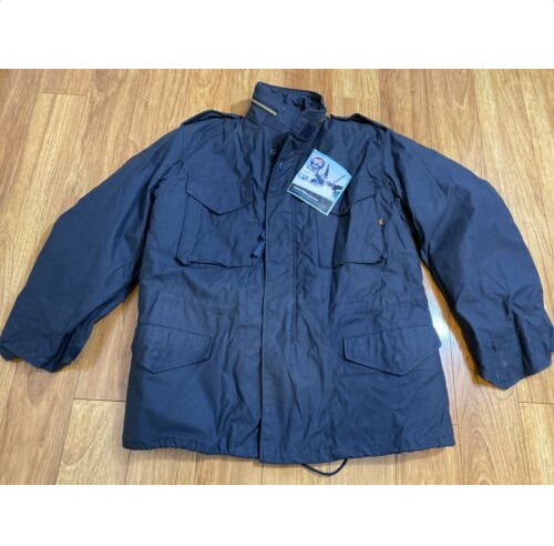 Alpha industries m65 navy best sale