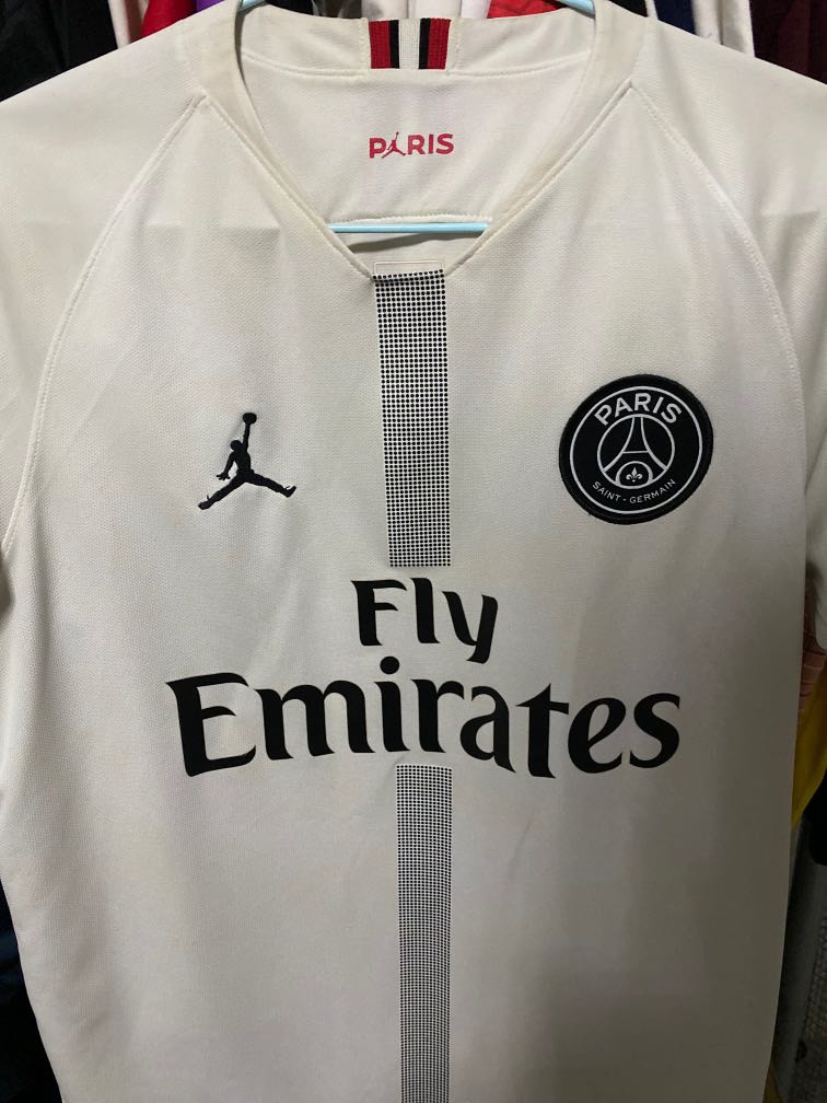 Authentic Mbappe PSG Jordan jersey, Men's Fashion, Activewear on Carousell